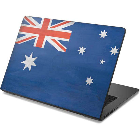 Australia Flag Distressed Dell Chromebook Skin