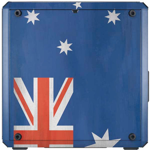 Australia Flag Distressed Cooler Master MasterBox Q300L Mini Tower Skin