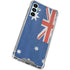Australia Flag Distressed Galaxy A13 5G Clear Case