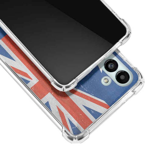 Australia Flag Distressed Galaxy A13 5G Clear Case