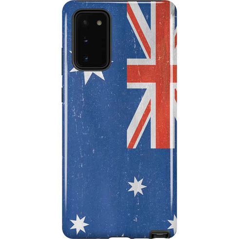 Australia Flag Distressed Galaxy Note20 5G Pro Case