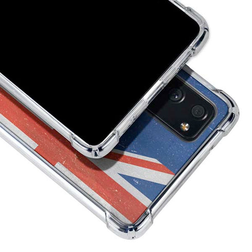 Australia Flag Distressed Galaxy S20 FE Clear Case