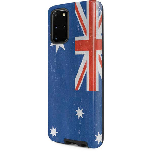 Australia Flag Distressed Galaxy S20 Plus Pro Case