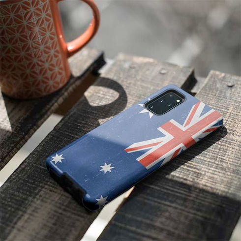 Australia Flag Distressed Galaxy S20 Plus Pro Case