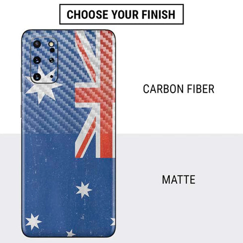 Australia Flag Distressed Galaxy S20 Plus Skin