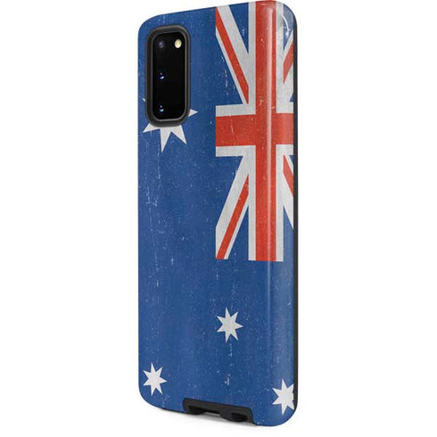 Australia Flag Distressed Galaxy S20 Pro Case
