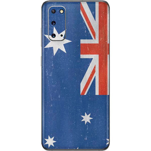 Australia Flag Distressed Galaxy S20 Skin