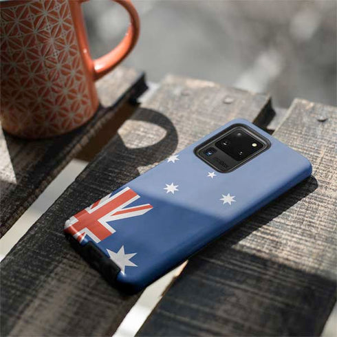 Australia Flag Distressed Galaxy S20 Ultra 5G Pro Case