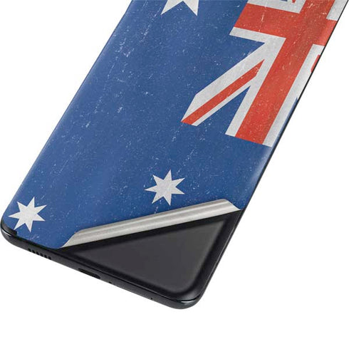 Australia Flag Distressed Galaxy S21 5G Skin