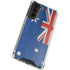Australia Flag Distressed Galaxy S21 FE Clear Case
