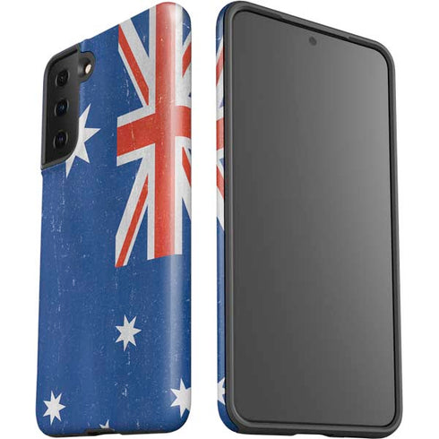Australia Flag Distressed Galaxy S21 Plus 5G Pro Case