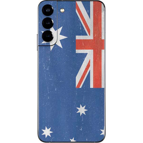 Australia Flag Distressed Galaxy S22 Plus Skin