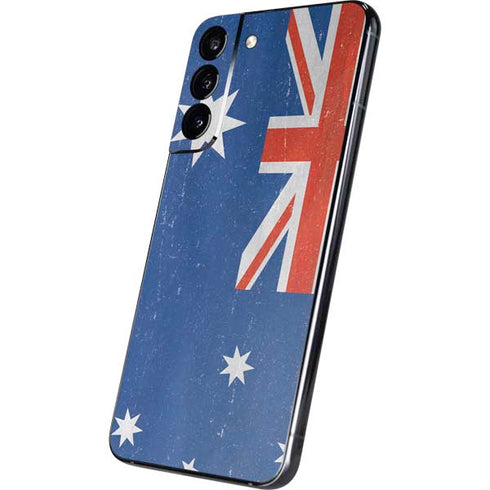 Australia Flag Distressed Galaxy S22 Plus Skin