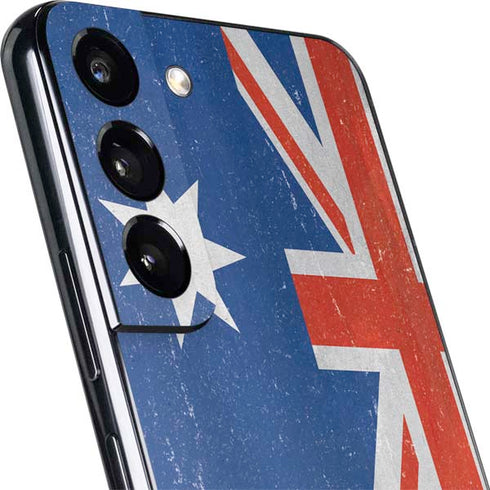 Australia Flag Distressed Galaxy S22 Plus Skin
