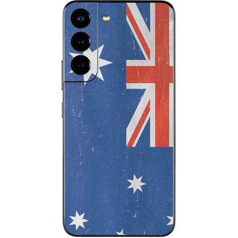 Australia Flag Distressed Galaxy S22 Skin