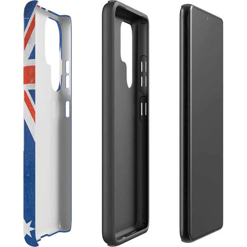 Australia Flag Distressed Galaxy S22 Ultra Pro Case