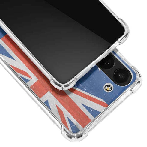 Australia Flag Distressed Galaxy S23 Clear Case