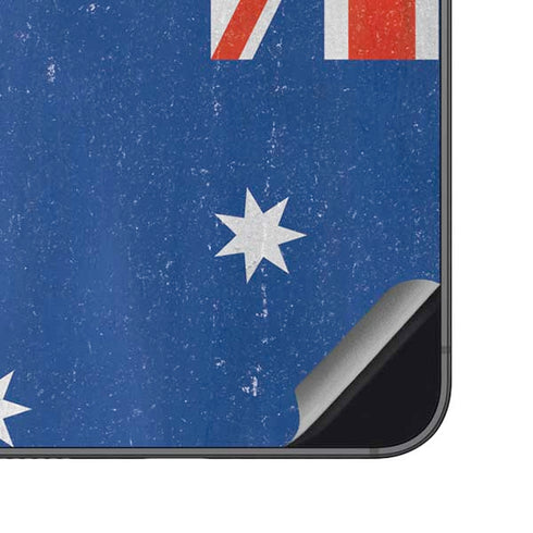 Australia Flag Distressed Galaxy S23 FE Skin