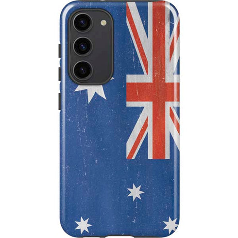Australia Flag Distressed Galaxy S23 Plus Pro Case
