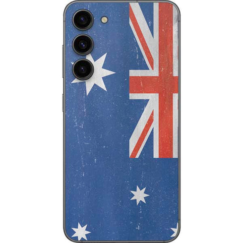 Australia Flag Distressed Galaxy S23 Plus Skin