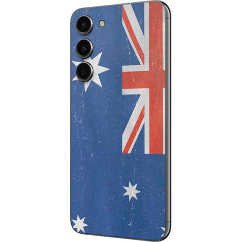 Australia Flag Distressed Galaxy S23 Plus Skin