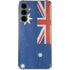 Australia Flag Distressed Galaxy S24 Plus Clear Case