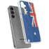 Australia Flag Distressed Galaxy S24 Plus Clear Case
