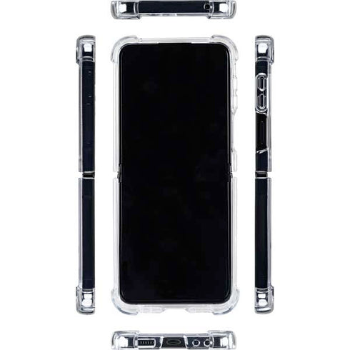 Australia Flag Distressed Galaxy Z Flip5 5G Clear Case