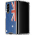 Australia Flag Distressed Galaxy Z Fold4 5G Clear Case