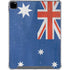 Australia Flag Distressed iPad Pro 12.9in (2020) Clear Case