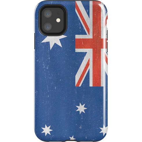 Australia Flag Distressed iPhone 11 Impact Case