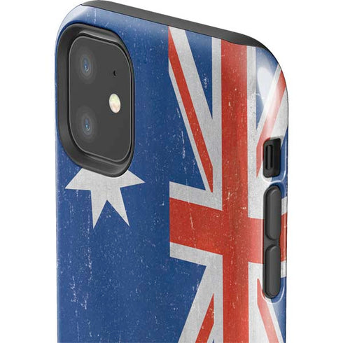 Australia Flag Distressed iPhone 11 Impact Case