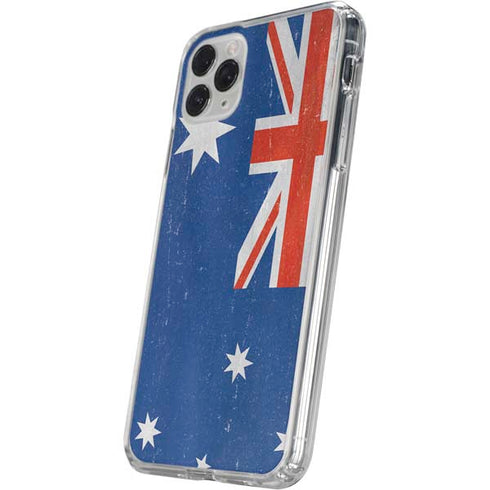 Australia Flag Distressed iPhone 11 Pro Clear Case