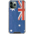 Australia Flag Distressed iPhone 11 Pro Max Clear Case