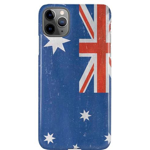 Australia Flag Distressed iPhone 11 Pro Max Lite Case