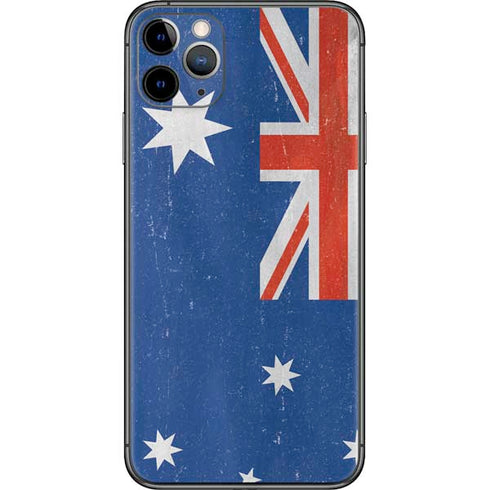 Australia Flag Distressed iPhone 11 Pro Max Skin