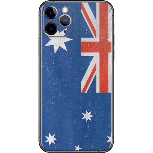 Australia Flag Distressed iPhone 11 Pro Skin