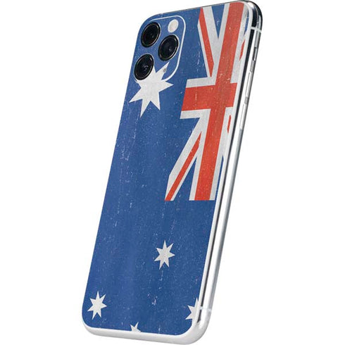 Australia Flag Distressed iPhone 11 Pro Skin