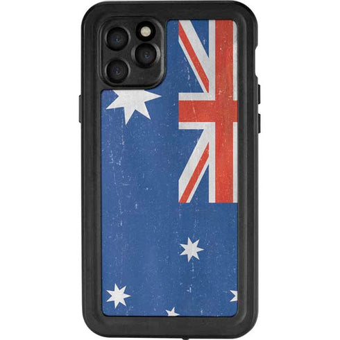 Australia Flag Distressed iPhone 11 Pro Waterproof Case
