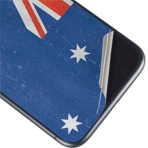 Australia Flag Distressed iPhone 11 Skin