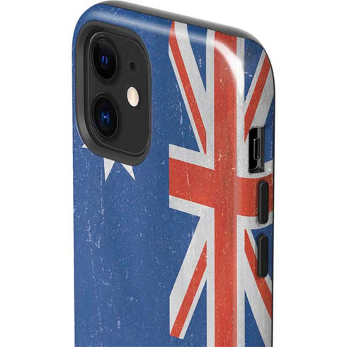 Australia Flag Distressed iPhone 12 Impact Case
