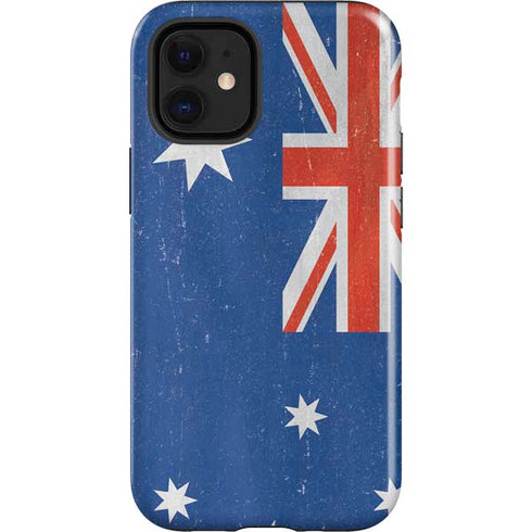Australia Flag Distressed iPhone 12 Mini Impact Case