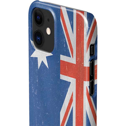 Australia Flag Distressed iPhone 12 Mini Lite Case