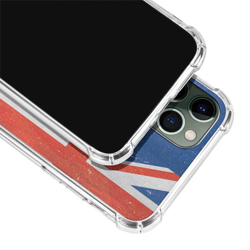 Australia Flag Distressed iPhone 12 Pro Clear Case