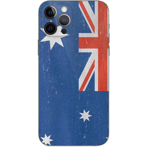 Australia Flag Distressed iPhone 12 Pro Skin