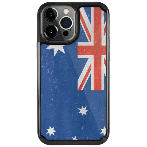 Australia Flag Distressed iPhone 13 Pro Cargo Case