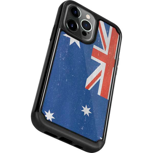 Australia Flag Distressed iPhone 13 Pro Cargo Case