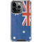 Australia Flag Distressed iPhone 13 Pro Clear Case