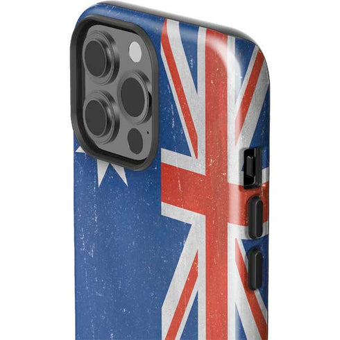 Australia Flag Distressed iPhone 13 Pro Max Impact Case