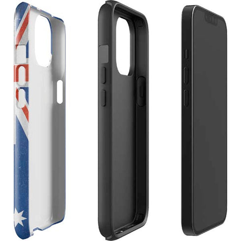 Australia Flag Distressed iPhone 14 Plus Impact Case